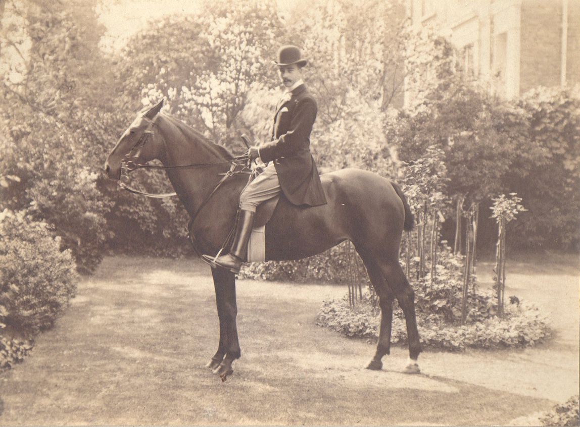 Michael's father Edward Gryspeerdt, Croydon, c.1910.